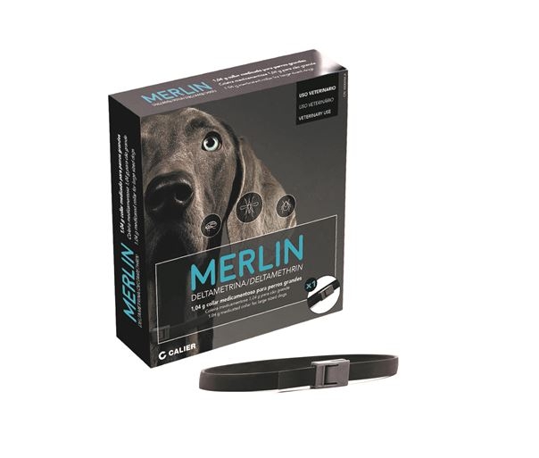 Collar antiparasitario para perros Merlin Collar antiparasitario para perros Merlin