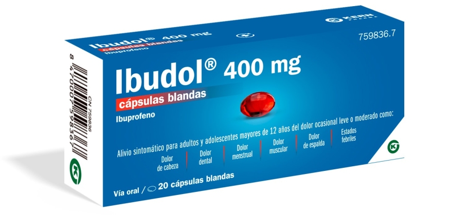 Ibudol® 400 mg cápsulas blandas