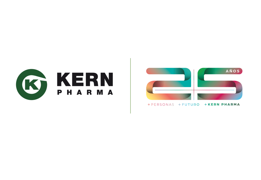 Logo Kern Pharma 25 años Logo Kern Pharma 25 años
