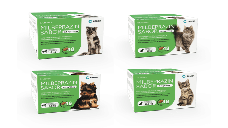 Milbeprazin Sabor Calier